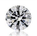 Natural Diamond 0.70 Carats, Round with Very Good Cut, F Color, VVS2 Clarity and Certified by GIA