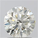 Natural Diamond 1.20 Carats, Round with Excellent Cut, M Color, VS2 Clarity and Certified by GIA
