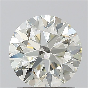 Picture of Natural Diamond 1.20 Carats, Round with Excellent Cut, M Color, VS2 Clarity and Certified by GIA