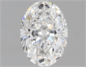 Natural Diamond 1.50 Carats, Oval with  Cut, E Color, SI1 Clarity and Certified by GIA