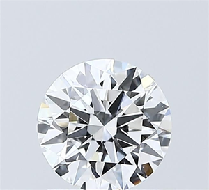Picture of Lab Grown Diamond 1.05 Carats, Round with Ideal Cut, D Color, VVS2 Clarity and Certified by IGI