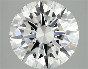 Picture of Lab Grown Diamond 5.01 Carats, Round with Excellent Cut, E Color, VS2 Clarity and Certified by IGI