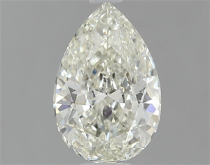 Picture of Natural Diamond 1.00 Carats, Pear with  Cut, L Color, IF Clarity and Certified by GIA
