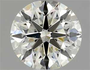 Picture of Natural Diamond 0.80 Carats, Round with Excellent Cut, L Color, SI1 Clarity and Certified by GIA