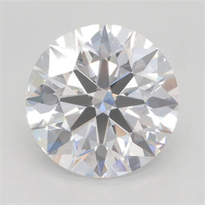Picture of Lab Grown Diamond 6.01 Carats, Round with Ideal Cut, G Color, VVS1 Clarity and Certified by IGI