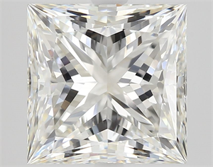 Picture of Natural Diamond 3.04 Carats, Princess with  Cut, I Color, VS2 Clarity and Certified by GIA