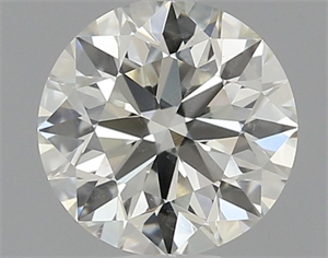 Foto Diamante Natural 0.63 quilates, Redondo , Color J, claridad SI1 y certificado GIA de