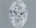 Diamante Natural 1.01 quilates, Ovalado , Color E, claridad SI1 y certificado GIA