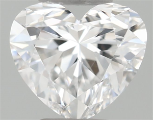 Picture of Natural Diamond 0.30 Carats, Heart with  Cut, E Color, IF Clarity and Certified by GIA