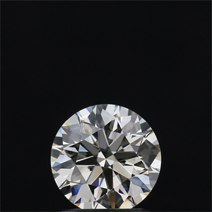 Picture of Natural Diamond 1.09 Carats, Round with Excellent Cut, L Color, VS1 Clarity and Certified by GIA