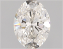 Natural Diamond 0.70 Carats, Oval with  Cut, I Color, I1 Clarity and Certified by GIA