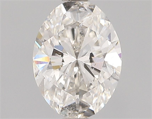 Picture of Natural Diamond 0.70 Carats, Oval with  Cut, I Color, I1 Clarity and Certified by GIA
