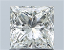 Natural Diamond 1.01 Carats, Princess with  Cut, H Color, VVS2 Clarity and Certified by IGI