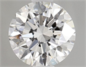 Lab Grown Diamond 1.02 Carats, Round with Ideal Cut, D Color, VS1 Clarity and Certified by IGI