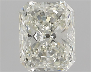 Picture of Natural Diamond 0.65 Carats, Radiant with  Cut, J Color, VS2 Clarity and Certified by GIA