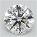 Lab Grown Diamond 1.42 Carats, Round with Ideal Cut, E Color, VS1 Clarity and Certified by IGI