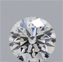 Natural Diamond 0.40 Carats, Round with Very Good Cut, G Color, VVS2 Clarity and Certified by GIA