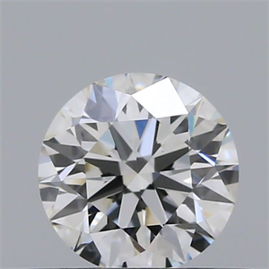 Picture of Natural Diamond 0.40 Carats, Round with Very Good Cut, G Color, VVS2 Clarity and Certified by GIA