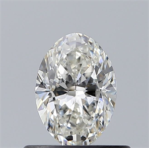 Picture of Natural Diamond 0.50 Carats, Oval with  Cut, H Color, VS2 Clarity and Certified by GIA