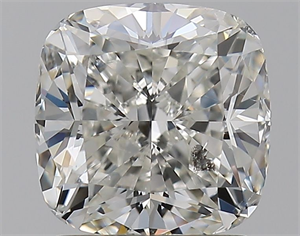 Picture of Natural Diamond 1.50 Carats, Cushion with  Cut, H Color, SI2 Clarity and Certified by GIA
