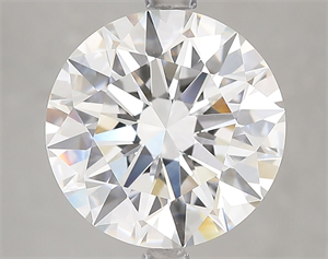 Picture of Lab Grown Diamond 5.10 Carats, Round with Ideal Cut, F Color, VVS1 Clarity and Certified by IGI