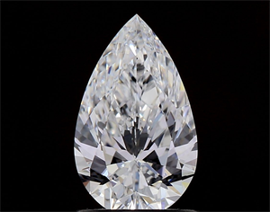 Foto Diamante Natural 0.96 quilates, De pera , Color D, claridad VVS1 y certificado GIA de