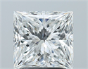 Diamante Natural 2.01 quilates, Princesa , Color F, claridad SI1 y certificado GIA