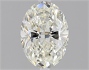 Natural Diamond 1.50 Carats, Oval with  Cut, I Color, VS2 Clarity and Certified by IGI