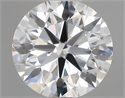 Lab Grown Diamond 1.00 Carats, Round with Ideal Cut, D Color, VVS1 Clarity and Certified by IGI