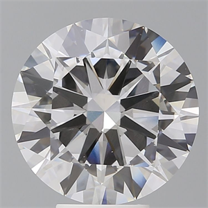 Picture of Lab Grown Diamond 6.03 Carats, Round with Excellent Cut, F Color, VVS2 Clarity and Certified by IGI