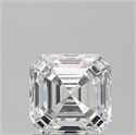Natural Diamond 1.50 Carats, Asscher with  Cut, E Color, VVS1 Clarity and Certified by GIA