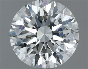 Picture of Natural Diamond 0.80 Carats, Round with Excellent Cut, G Color, I1 Clarity and Certified by GIA
