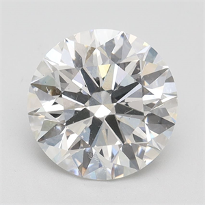Picture of Lab Grown Diamond 2.32 Carats, Round with Ideal Cut, F Color, VS2 Clarity and Certified by IGI