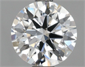 Del inventario de diamantes de laboratorio, 2.01 quilates, Redondo , Color D, claridad VVS2 y certificado IGI