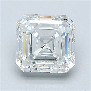 Foto Diamante Natural 2.02 quilates, Asscher , Color G, claridad VS2 y certificado GIA de