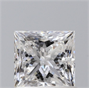 Diamante Natural 1.01 quilates, Princesa , Color D, claridad SI1 y certificado GIA