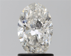 Foto Diamante Natural 1.20 quilates, Ovalado , Color G, claridad SI2 y certificado GIA de