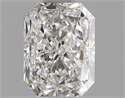Natural Diamond 0.83 Carats, Radiant with  Cut, H Color, SI1 Clarity and Certified by GIA