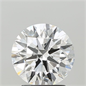 Del inventario de diamantes de laboratorio, 2.09 quilates, Redondo , Color D, claridad VVS2 y certificado IGI