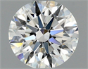 Diamante Natural 0.80 quilates, Redondo , Color H, claridad VVS1 y certificado GIA