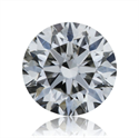 Natural Diamond 0.50 Carats, Round with Very Good Cut, H Color, SI2 Clarity and Certified by GIA