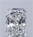Natural Diamond 0.30 Carats, Radiant with  Cut, E Color, VVS1 Clarity and Certified by GIA