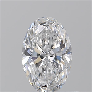 Foto Diamante Natural 0.71 quilates, Ovalado , Color D, claridad VS2 y certificado GIA de