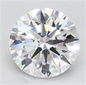 Lab Grown Diamond 2.46 Carats, Round with Excellent Cut, D Color, VVS1 Clarity and Certified by GIA