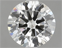 Lab Grown Diamond 1.56 Carats, Round with Excellent Cut, I Color, VS1 Clarity and Certified by IGI