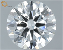 Lab Grown Diamond 1.07 Carats, Round with Excellent Cut, F Color, VVS1 Clarity and Certified by IGI