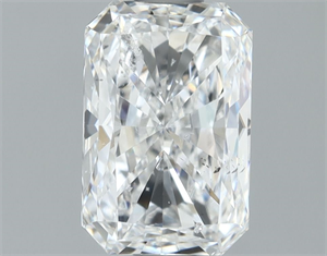 Picture of Natural Diamond 1.01 Carats, Radiant with  Cut, E Color, SI2 Clarity and Certified by GIA