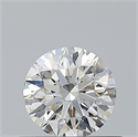 Natural Diamond 0.51 Carats, Round with Excellent Cut, G Color, VS2 Clarity and Certified by IGI