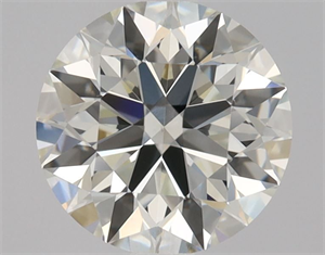 Picture of Natural Diamond 0.90 Carats, Round with Excellent Cut, I Color, VS1 Clarity and Certified by HRD