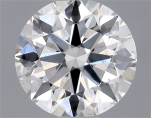 Foto Diamante Natural 0.45 quilates, Redondo , Color E, claridad SI1 y certificado GIA de